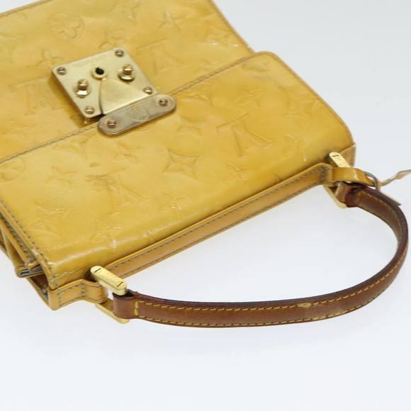 LOUIS VUITTON Monogram Vernis Spring Street Hand Bag Gris M91029 LV Auth 85434 - Picture 6 of 16